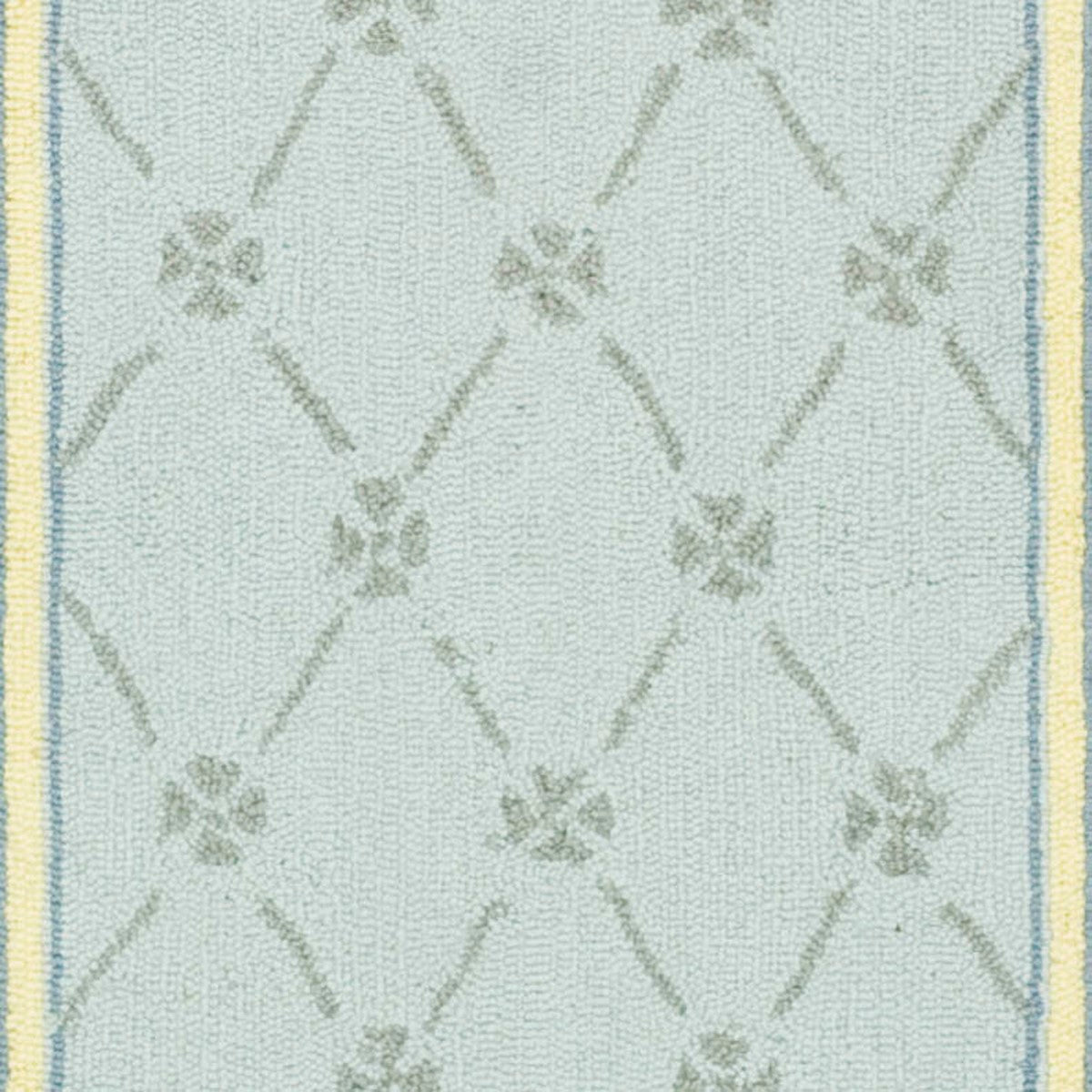 Luxurious Hand-Hooked Chelsea Rug in Timeless American & European Designs, 100% Pure Virgin Wool