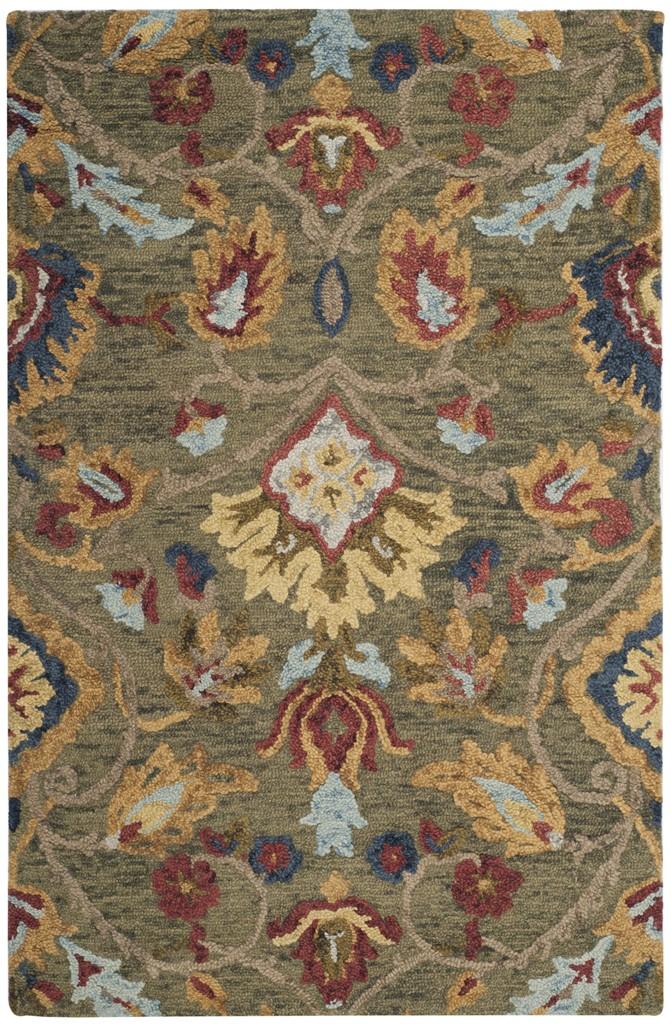 Luxurious 12mm Pile Hand - Tufted Indian Wool Rug for Elegant Home Decor