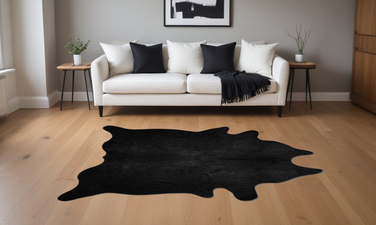 Luxurious Handmade Cowhide Area Rugs with Softness, Stain Resistance, and Timeless Style for Your Home Decor