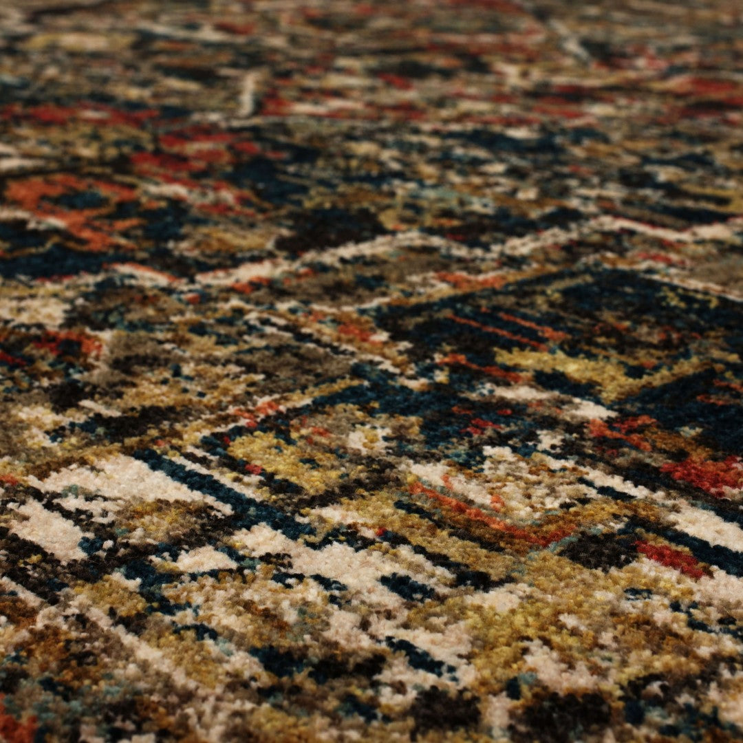 Spice Market Ornamental Area Rug for Home Decoration - Eco - Friendly Polyester Material, Featuring Luxurious Plush Pile and Easy - to - Maintain Design