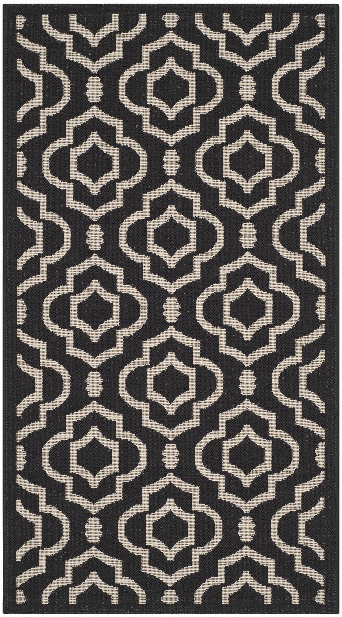 Durable Polypropylene Power Loomed Courtyard Rug for Indoor/Outdoor Comfort and Style