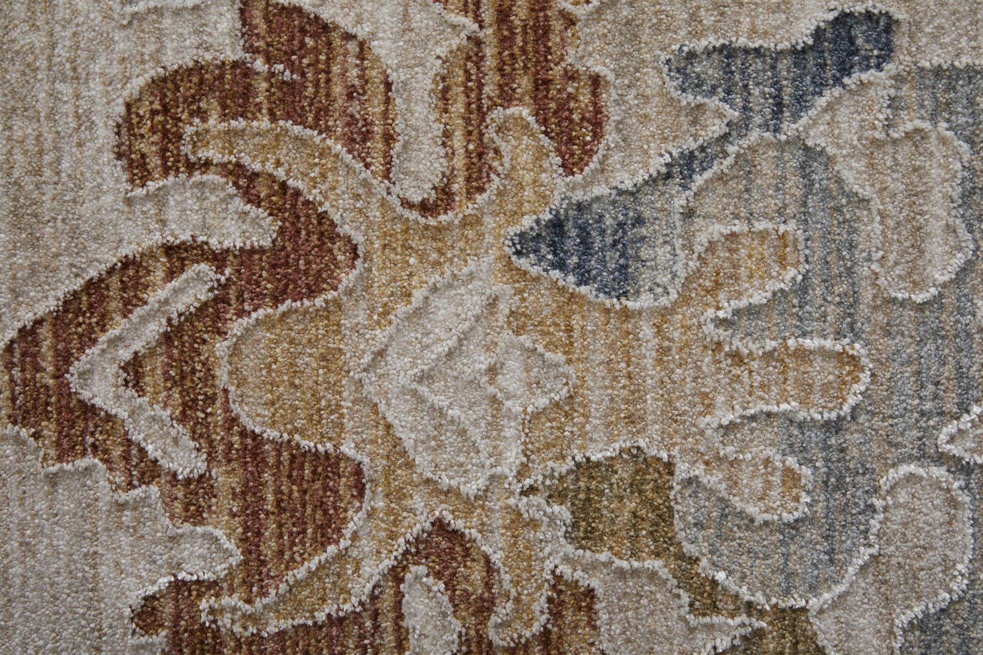 Pasha Soft and Low-Pile Vibrant Floral Area Rug - Stain-Resistant Polyester Rug Ideal for High-Traffic Spaces