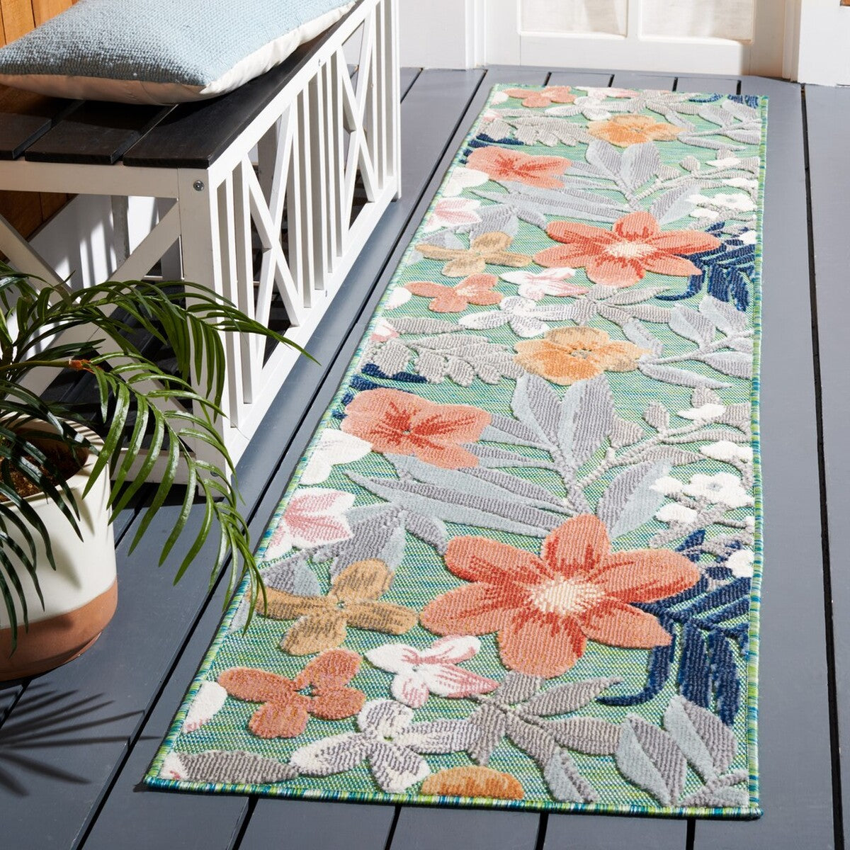 Stylish and Durable Outdoor Cabana Rug - Power Loomed with 100% Polypropylene Material, Ideal for Any Outdoor Space