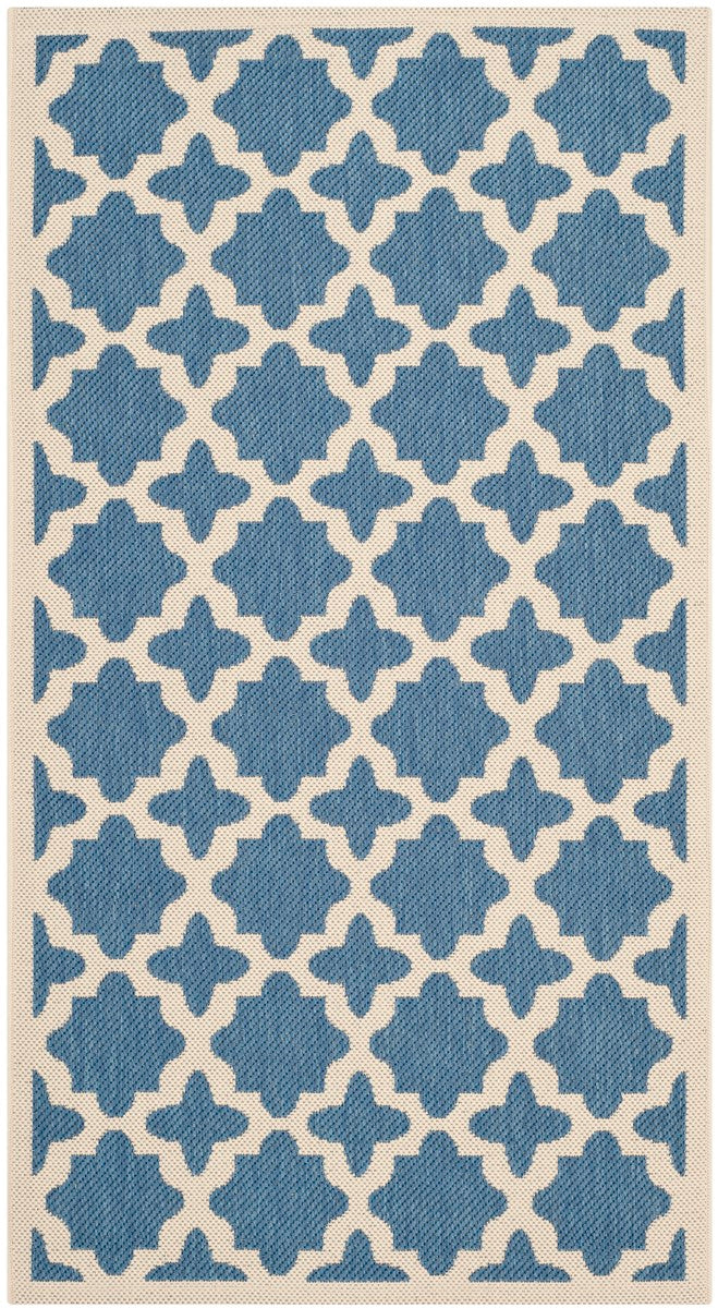 Safavieh Courtyard Durable and Stylish Power Loomed Area Rug Ideal for Both Indoor and Outdoor Decorative Spaces