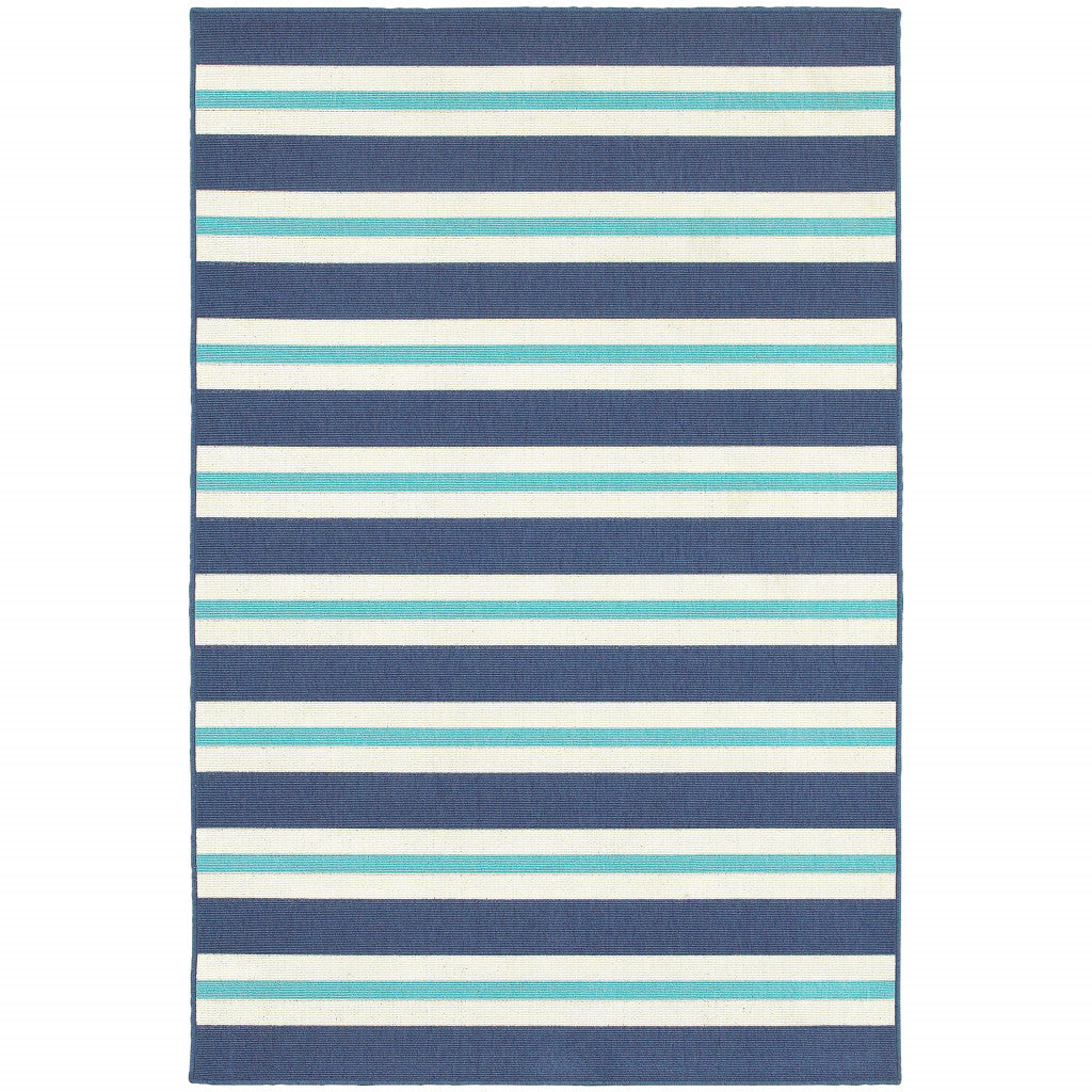 Stylish Geometric Indoor-Outdoor Area Rug with Stain Resistance, Ideal for Family Homes with Kids and Pets