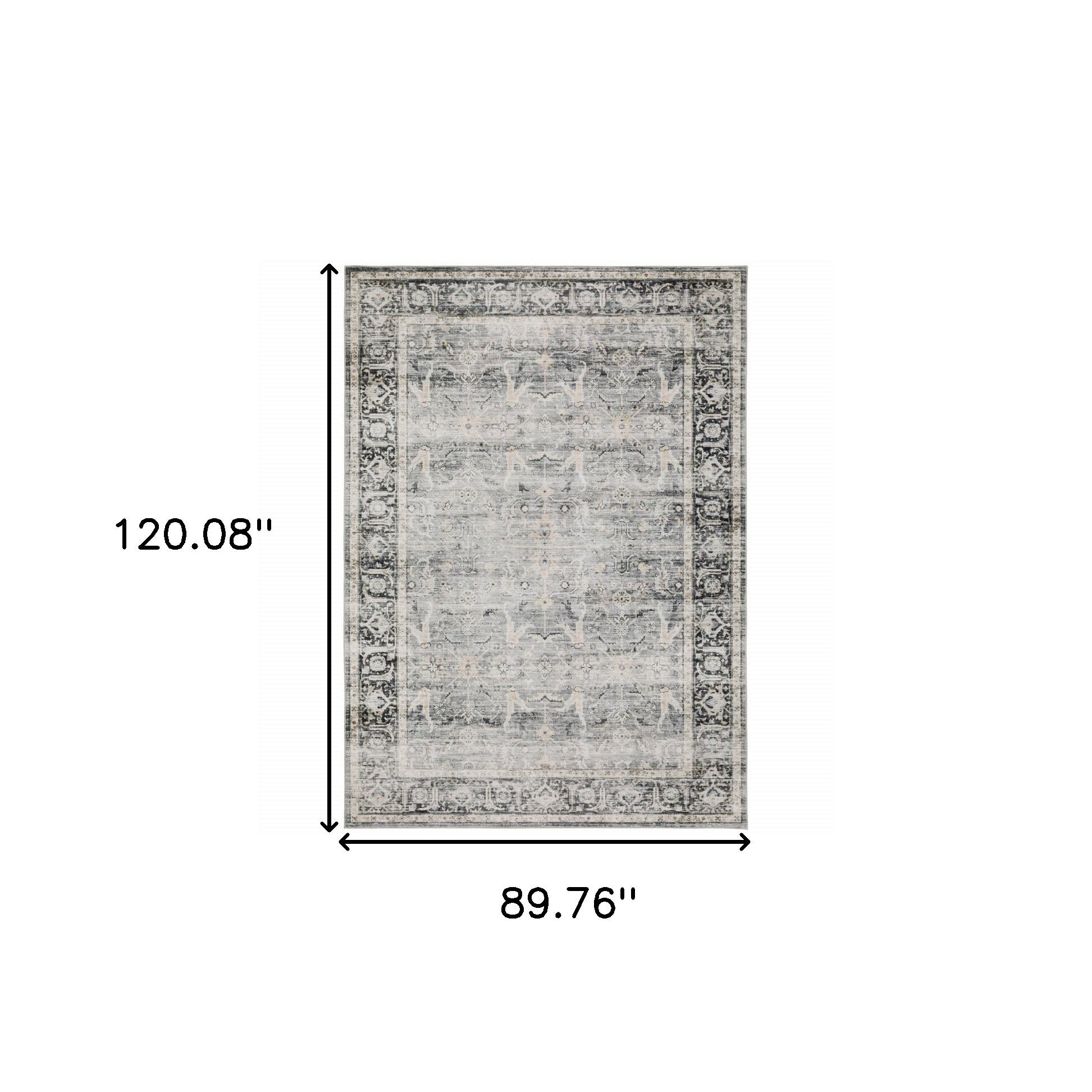 Highly Stain-Resistant Oriental Style Runner Area Rug - Ideal Stylish Decor for Family Homes with Children and Pets