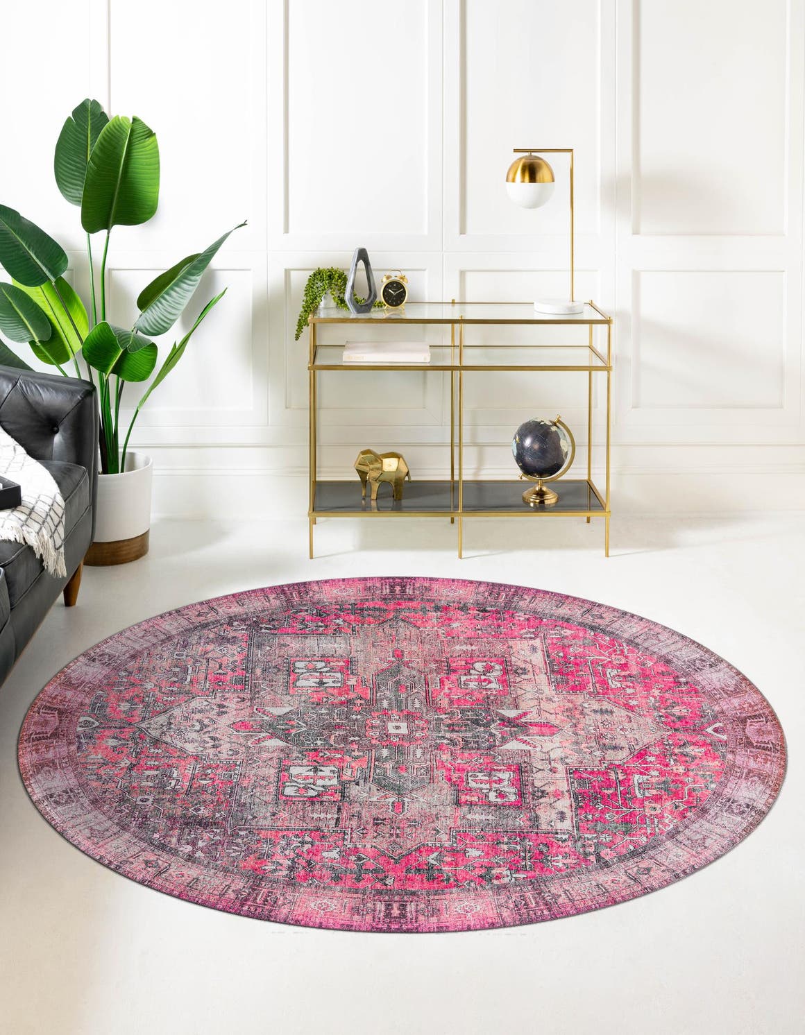 Timeless Durable and Versatile Abstract Revival Area Rug for Modern and Traditional Interior Spaces with Easy Maintenance