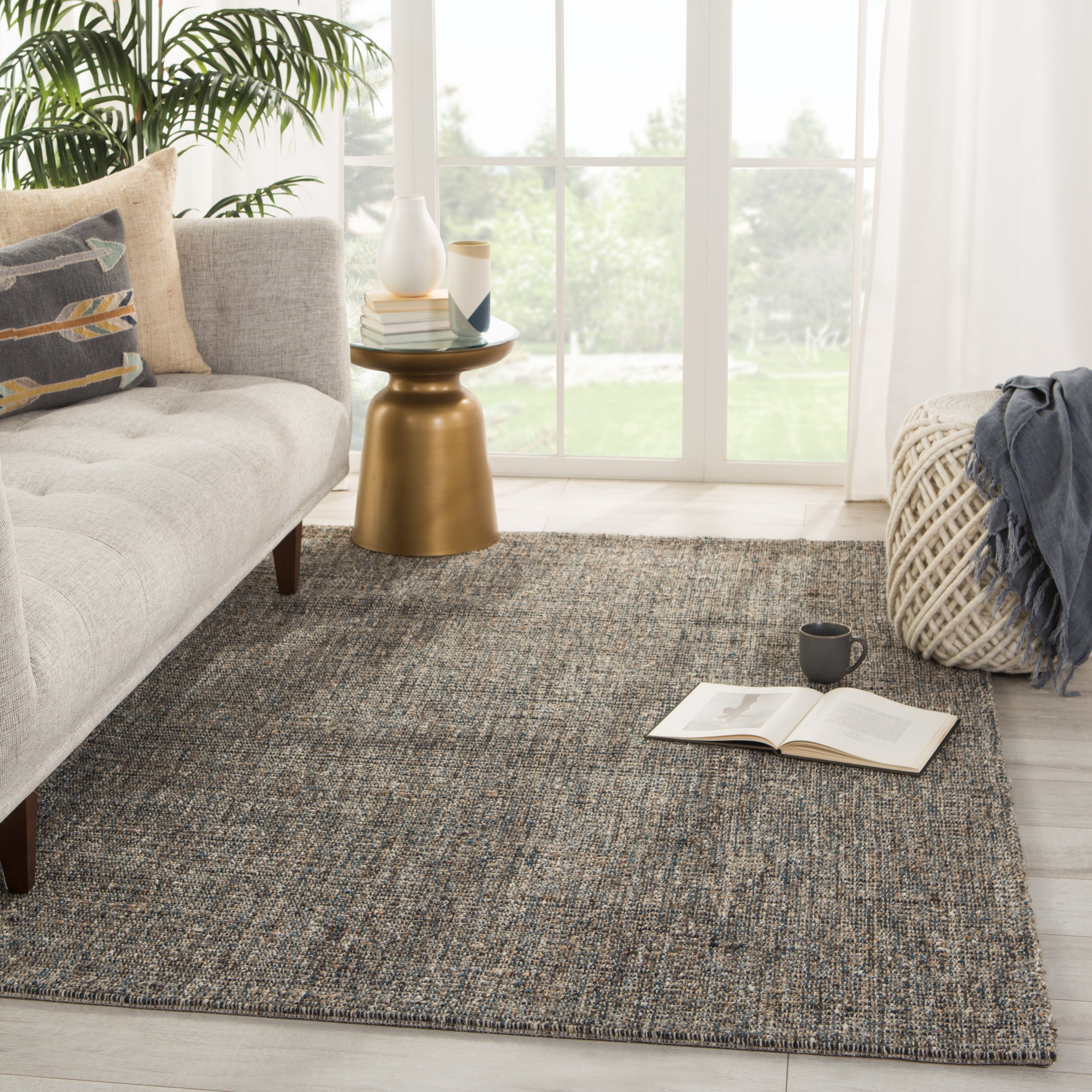 Monterey Sutton Hand - woven Luxury Area Rug Crafted from Natural Fiber Blend for a Stylish Modern Home Decor Enhancement