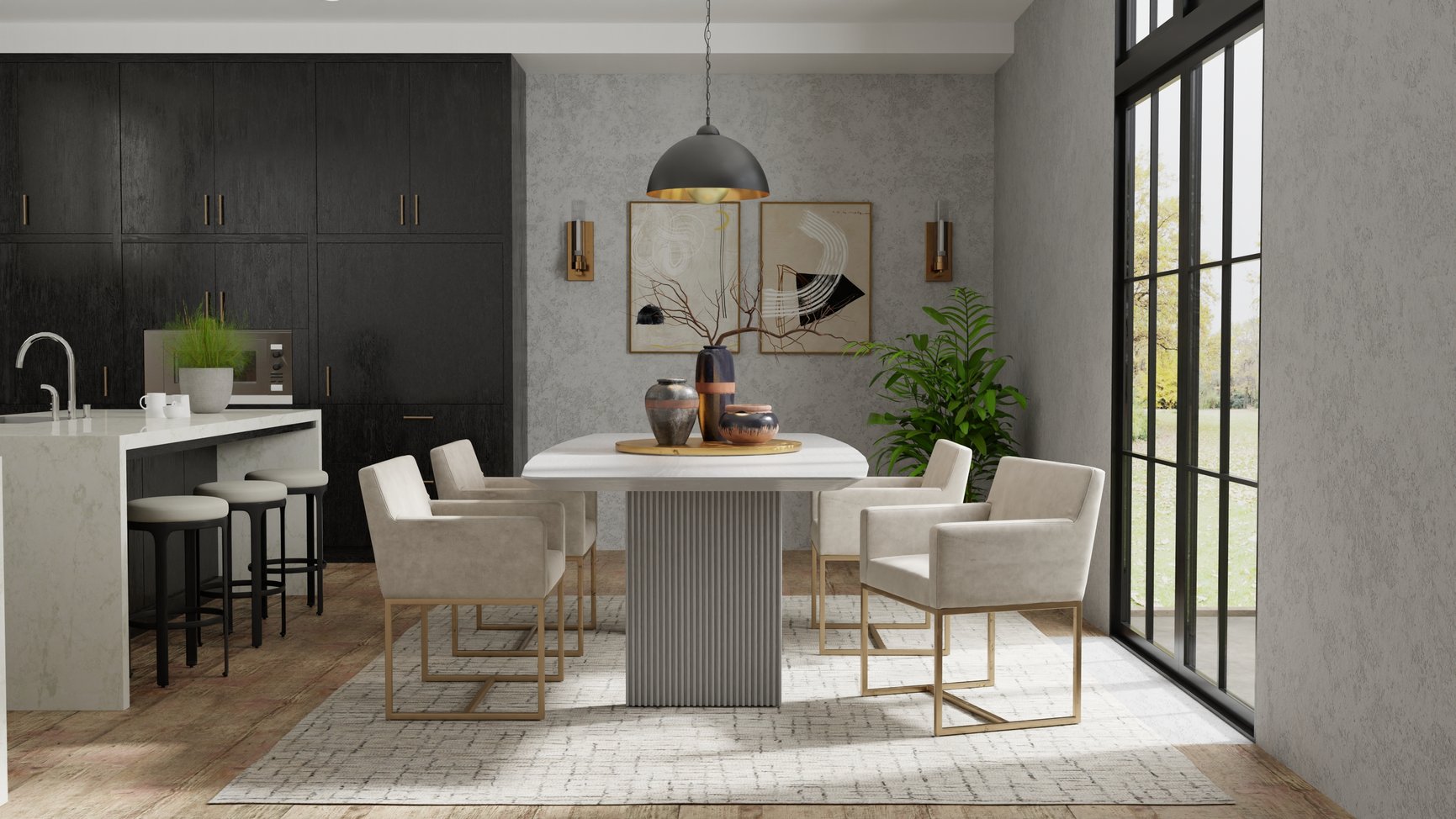 Belfort Hand-Tufted Wool Rug - Versatile Transitional Designs for Style and Function