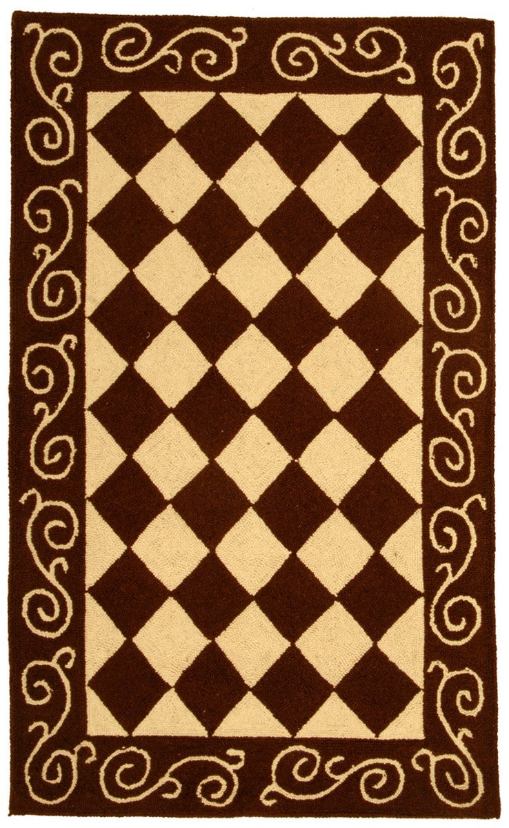 Chelsea Hand-Hooked Luxury Rug - Exquisite 100% Virgin Wool with Classic American and European-Style Designs
