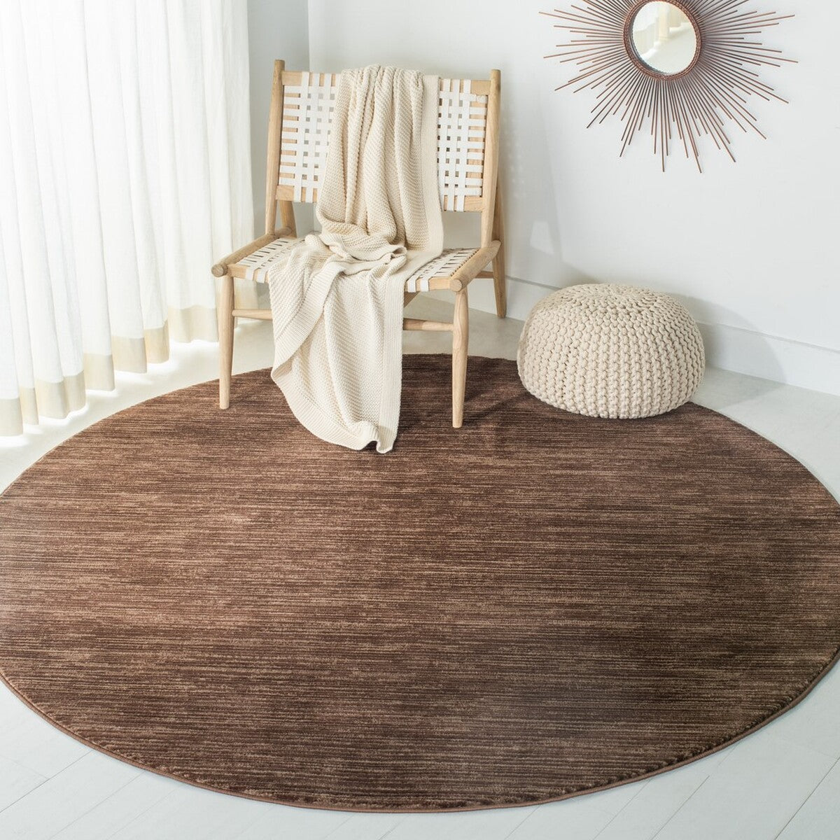 High - Quality Vision 606 Flat Weave Floor Rug - Crafted with 70% Polypropylene for Durability, Featuring a Stylish Monochromatic Design, Made in Turkey