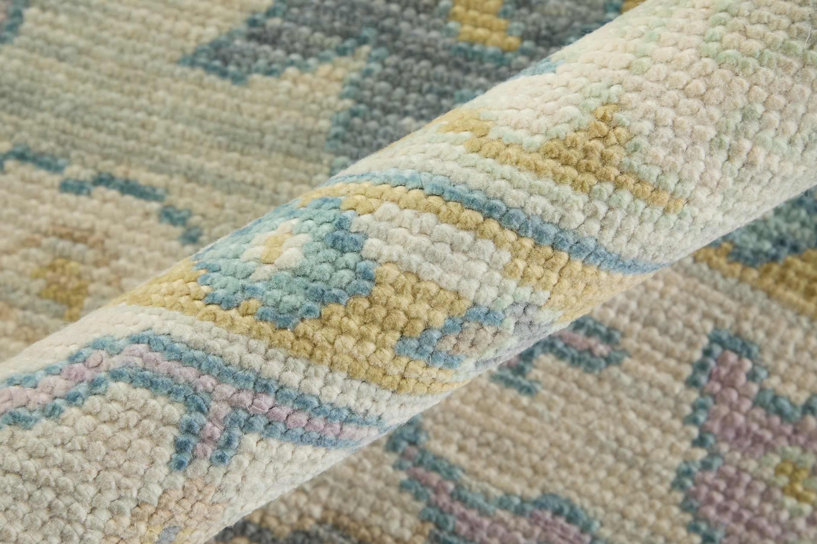Karina Handmade Wool Area Rug - Exquisite Low Pile Design for a Timeless and Sophisticated Home Decor
