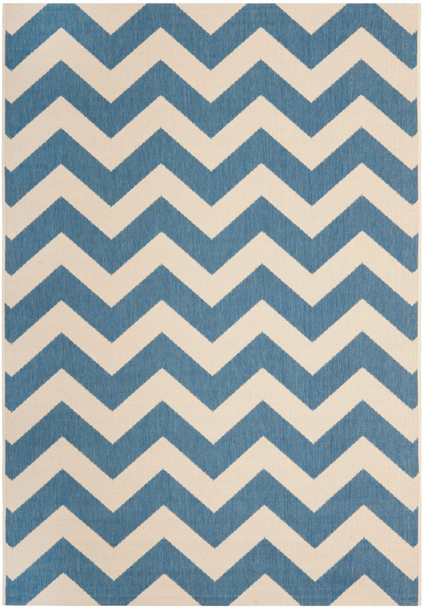 Stylish Indoor/Outdoor Area Rug with Elegant Tan Chevron Design for Comfort and Durability