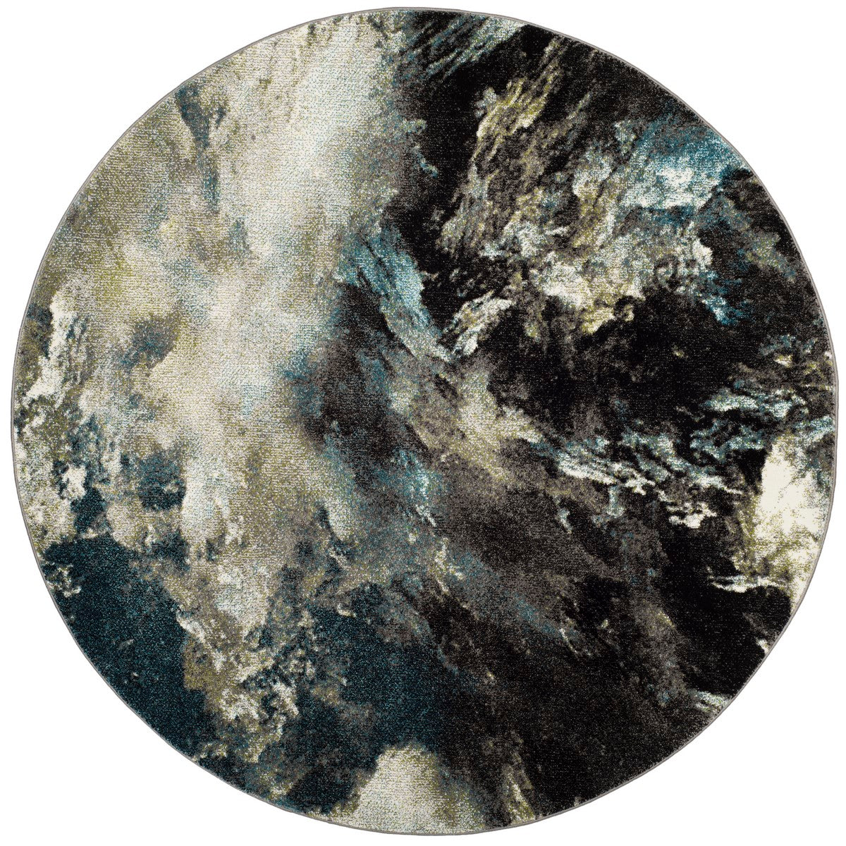 Glacier Power Loomed Floor Rug - A Sturdy Polypropylene Floor Covering with a Luxurious 0.51-Inch Pile Height for Ultimate Comfort