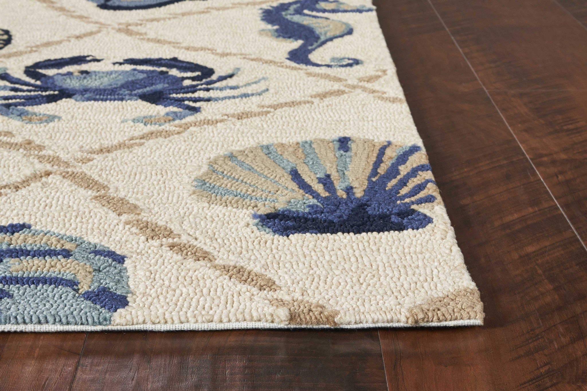 Elegant Handmade Sand Abstract Outdoor Rug for Indoor & Outdoor Decor
