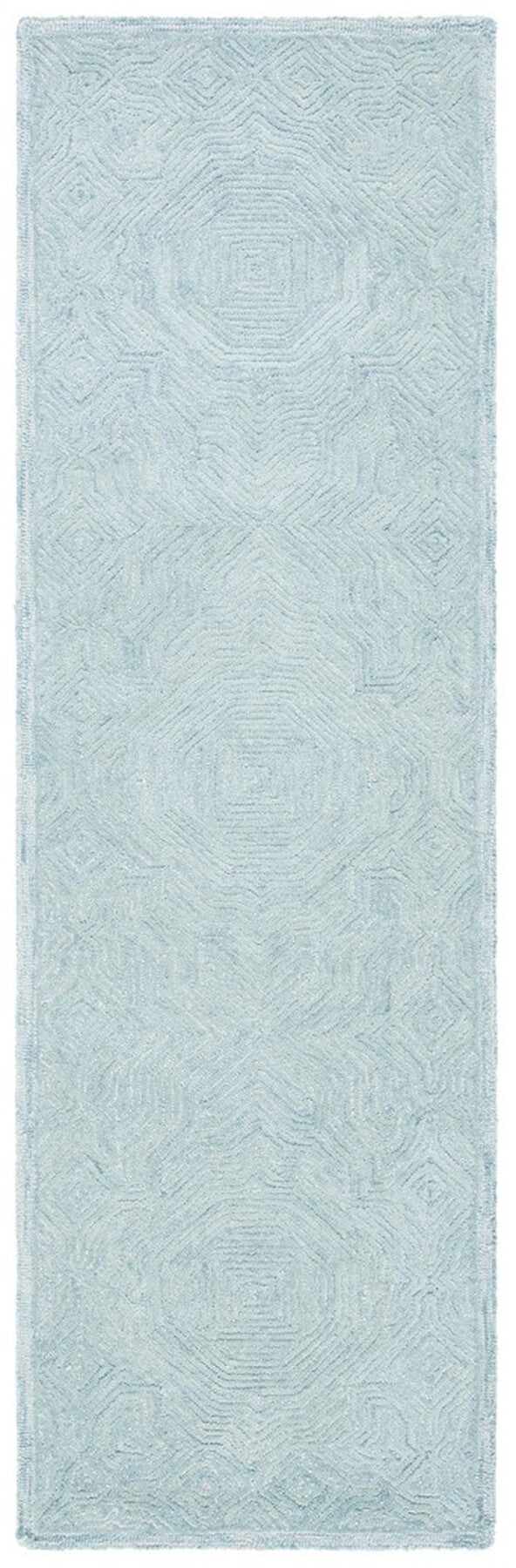 Elegant Hand - Tufted Wool Ikat 506 Rug for Luxury Home Comfort and Decor