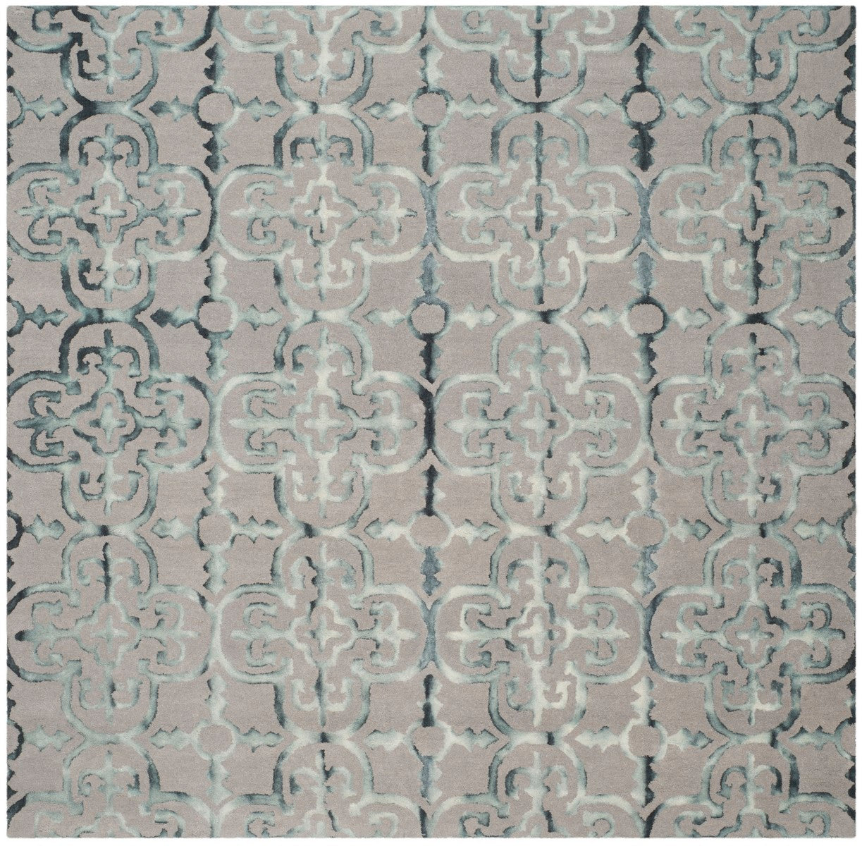 Safavieh Dip Hand-Tufted Wool Rug - Modern Moroccan Design in Navy & Ivory