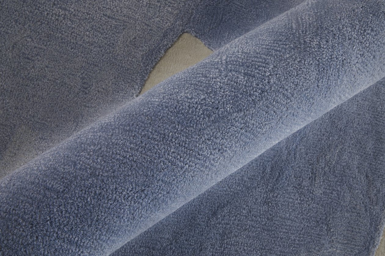 ANY8887F Anya Modern Hand-Tufted Wool and Viscose Area Rug with Watercolor-Inspired Design for Contemporary Living Spaces