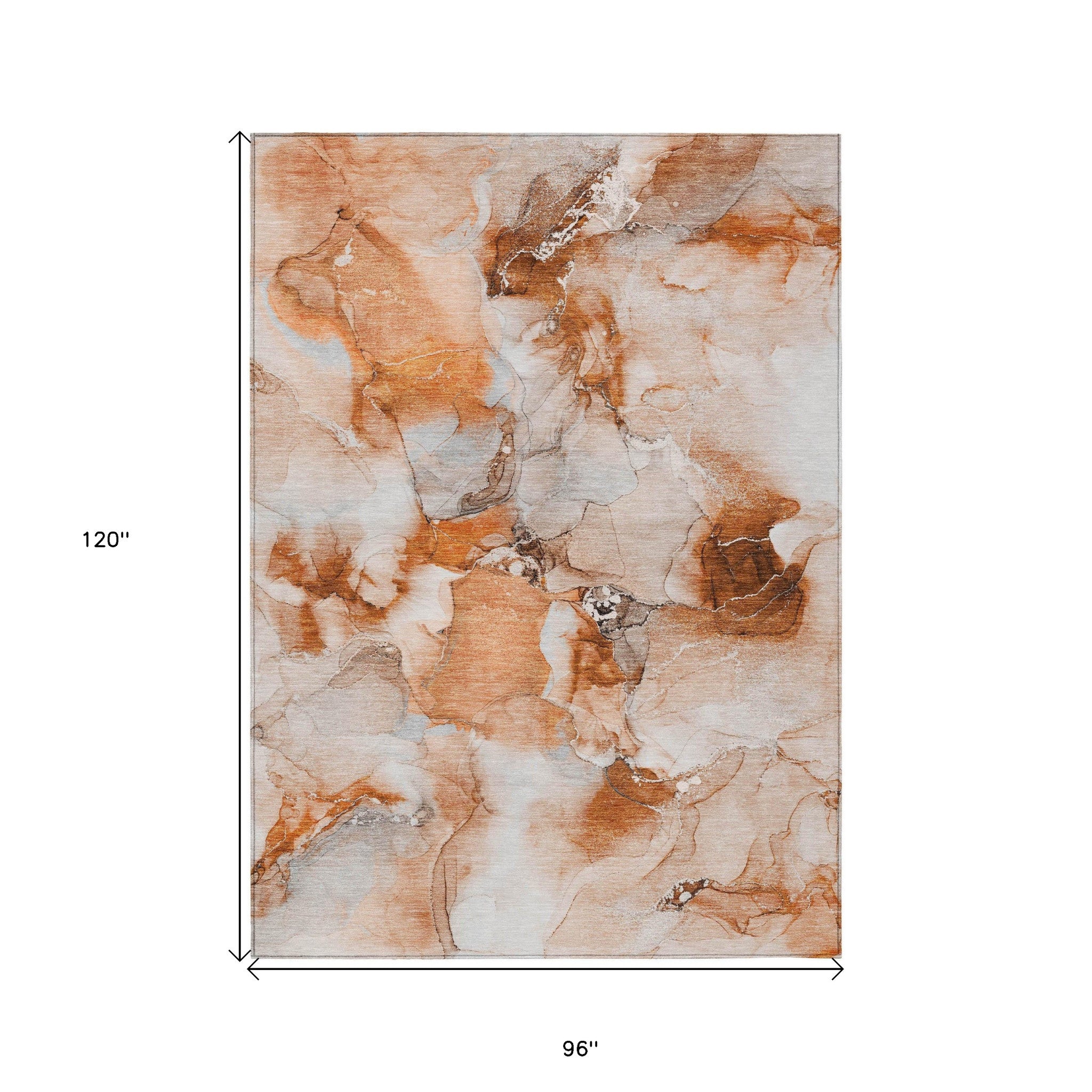 Stylish and Functional Outdoor Abstract Washable Runner Rug with Stain Resistance and Non - Skid Feature for Any Indoor or Outdoor Space