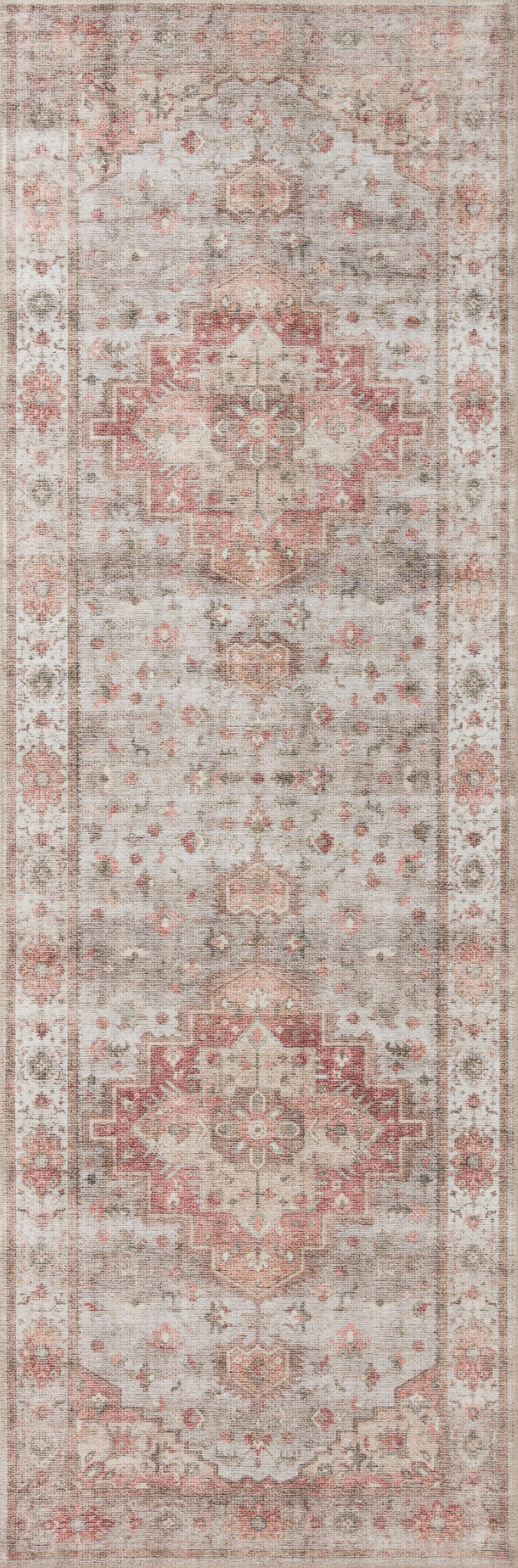 Heidi Traditional Style Power Loomed Floor Rug Crafted from 100% Polyester Featuring an Exquisite Medallion Design for Enduring Elegance