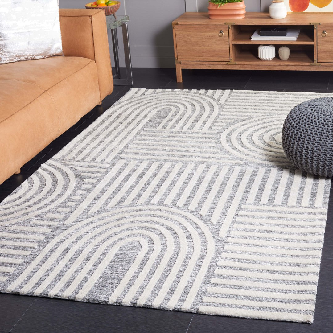 Audrey Transitional Style Power Loomed Soft Area Rug Made of Micro Polyester Blend for Sophisticated Home Decor