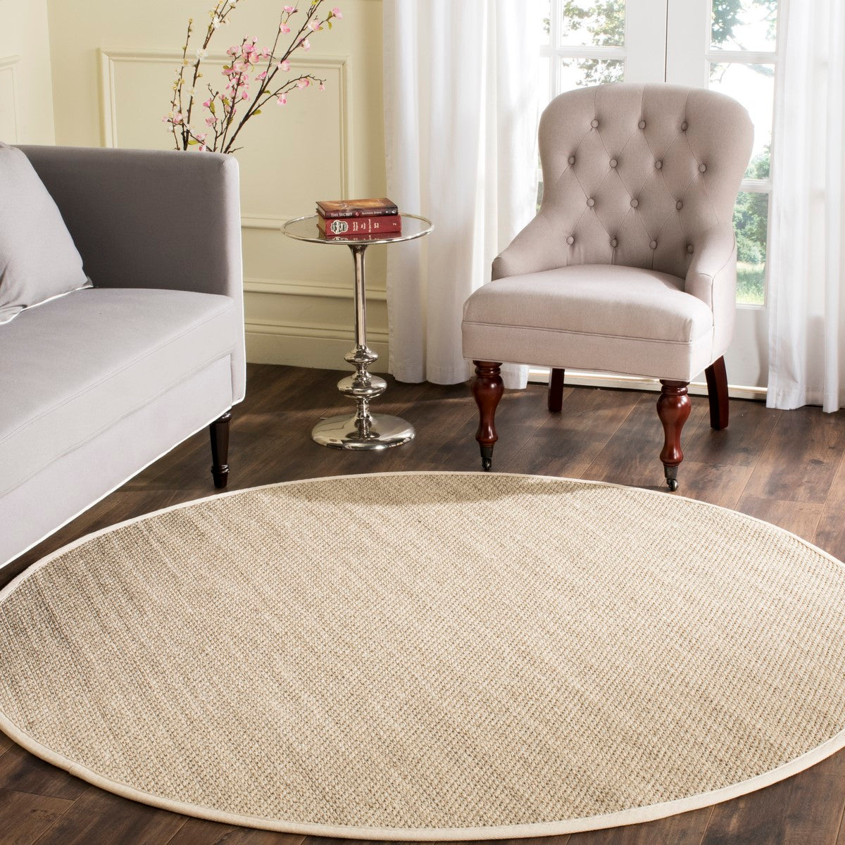 Safavieh Natural Coastal Style Power Loomed Area Rug - Soft, Textured, and Eco - Friendly Sisal Design Ideal for Every Household