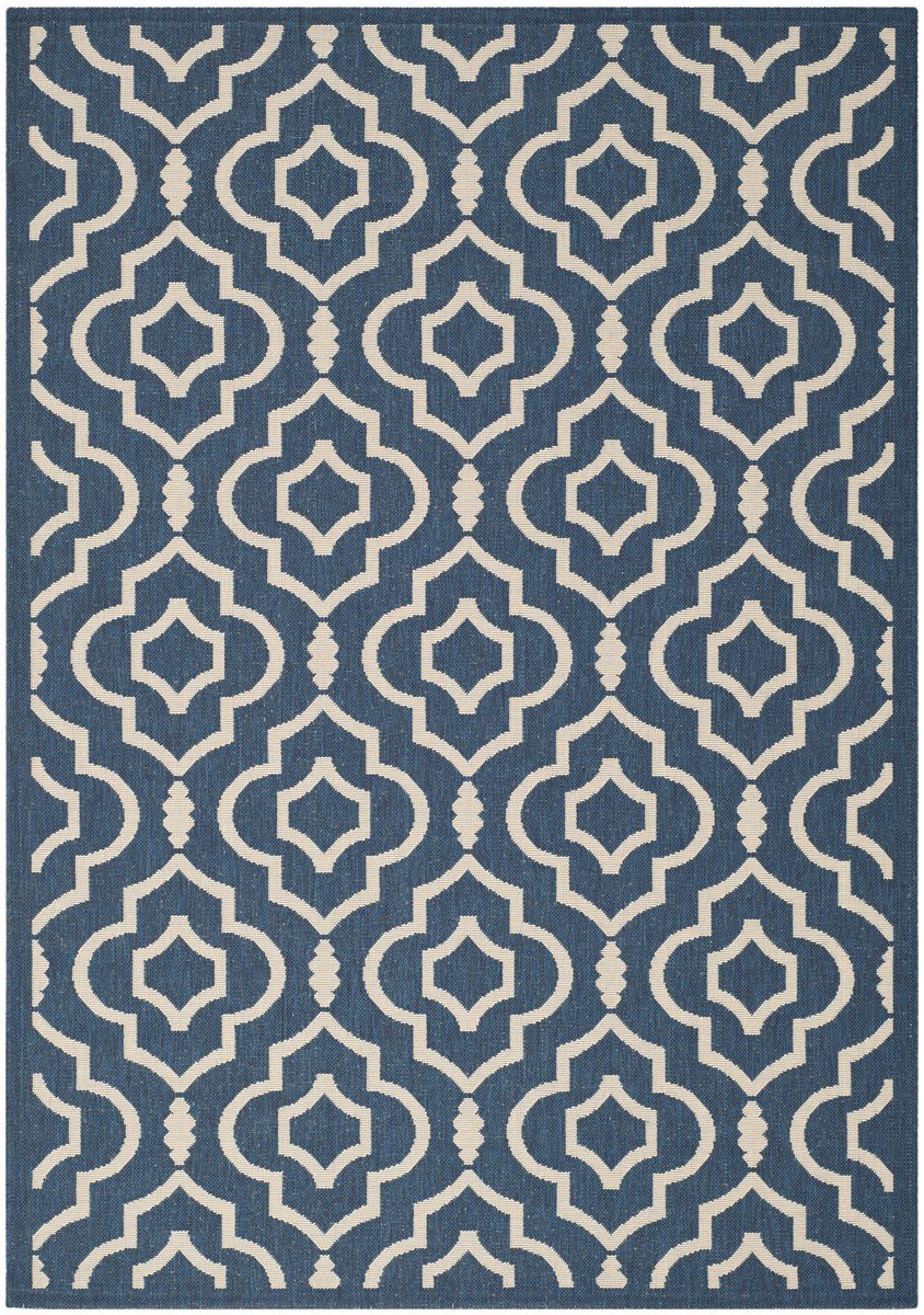 Durable Polypropylene Power Loomed Courtyard Rug for Indoor/Outdoor Comfort and Style