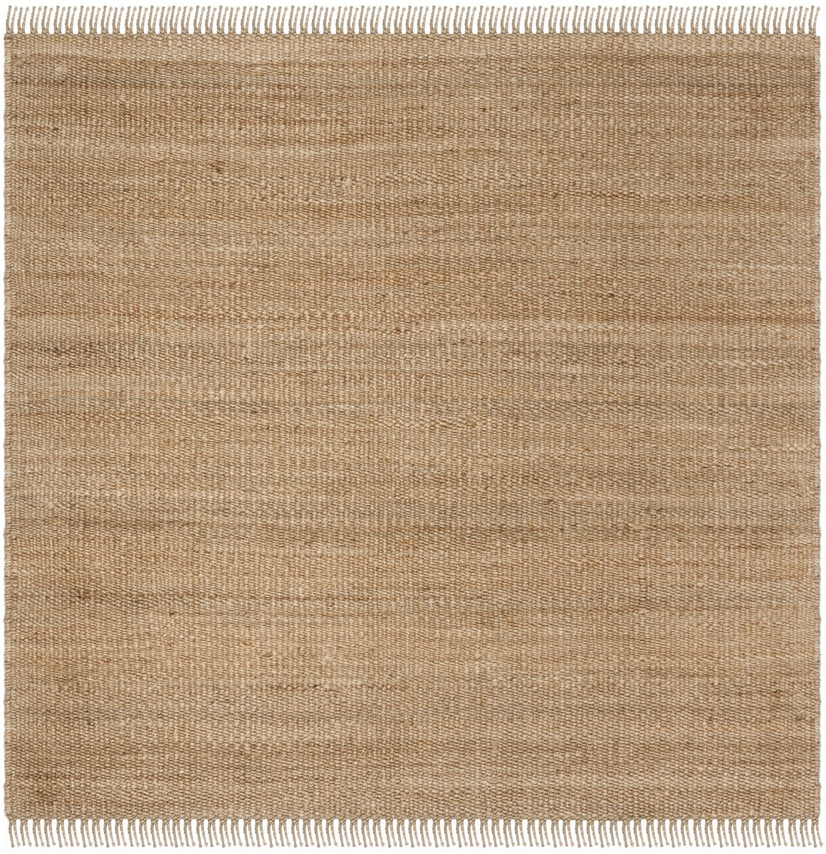 Exquisite Natural Fiber Hand-Woven Jute Area Rug with a Stylish and Contemporary Design for Creating a Warm and Cozy Indoor Living Space