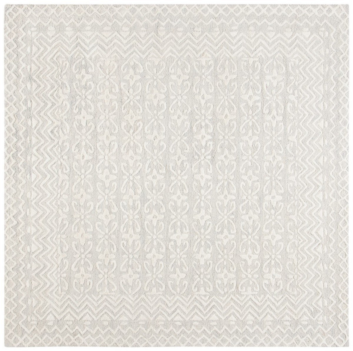 Luxurious Hand-Tufted Indian Wool Rug for Home Decor Style Enhancement