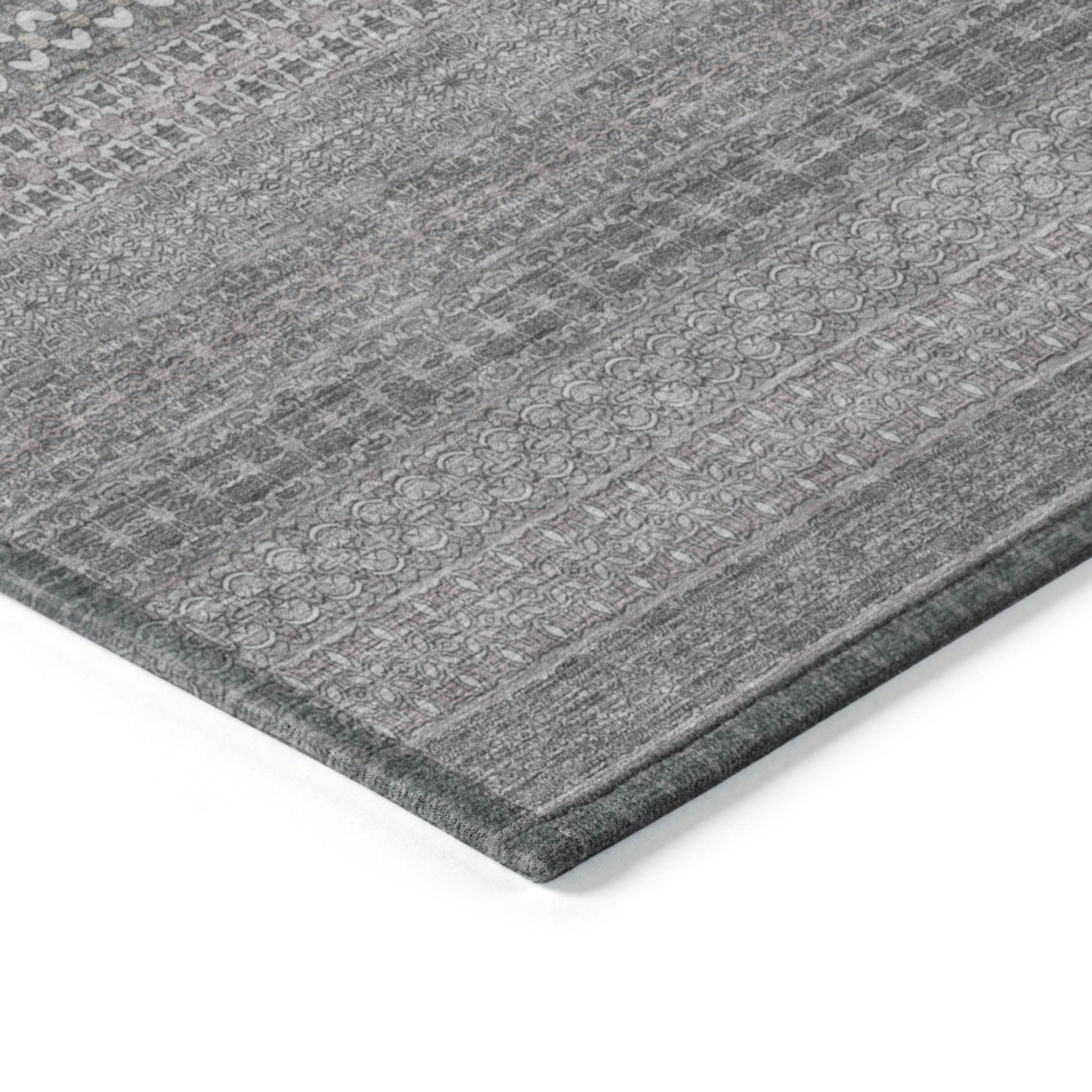 Artichoke Green Striped Indoor-Outdoor Runner Rug: Stain-Resistant, Washable & Stylish