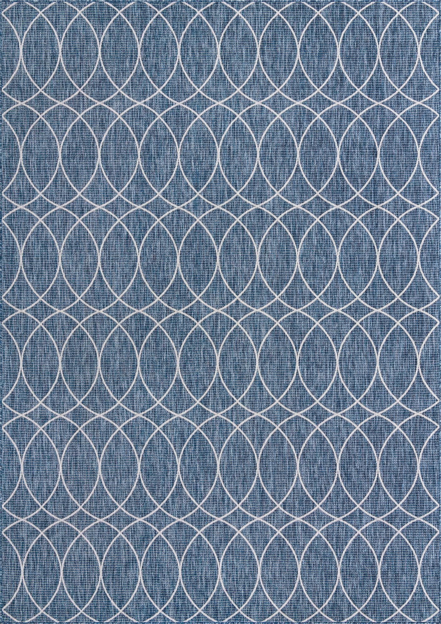 Durable and Stylish Outdoor Trellis Area Rug for a Space Upgrade