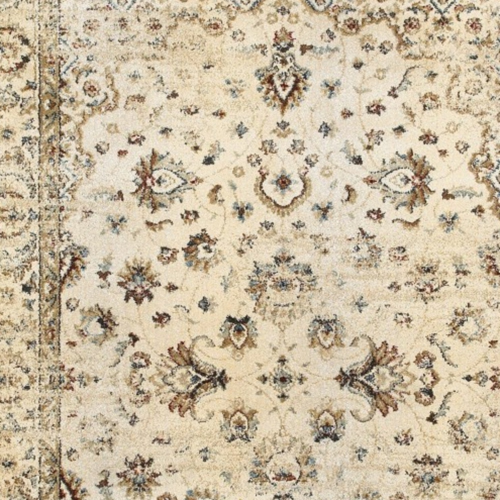 Luxurious Distressed Indoor Runner Rug - Soft, Durable with Antique Style