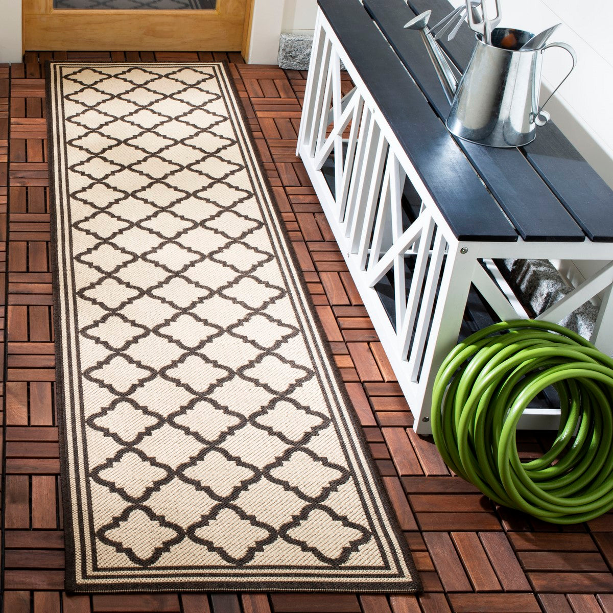 Stylish and Durable Beach Power Loomed Polypropylene Area Rug with Soft Texture for Every Living Space