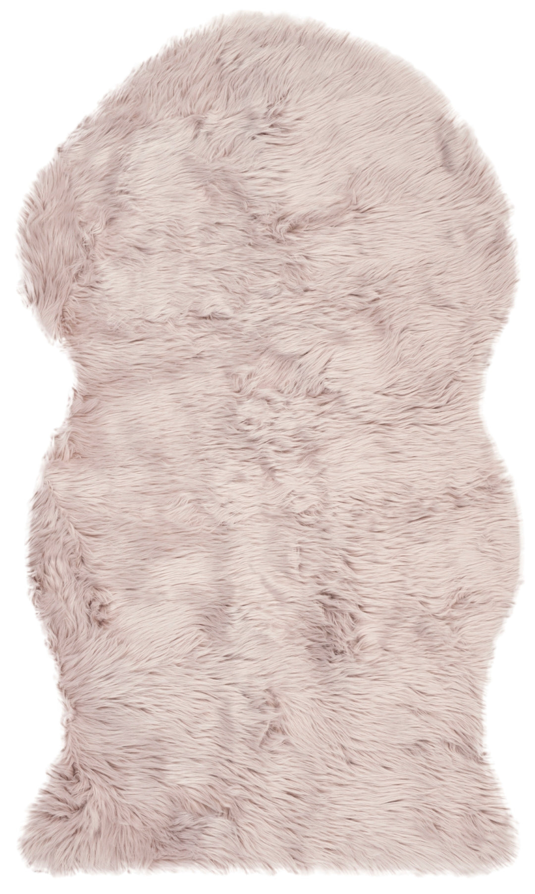 Luxurious Power Loomed Faux Sheep Skin Rug with 2.36