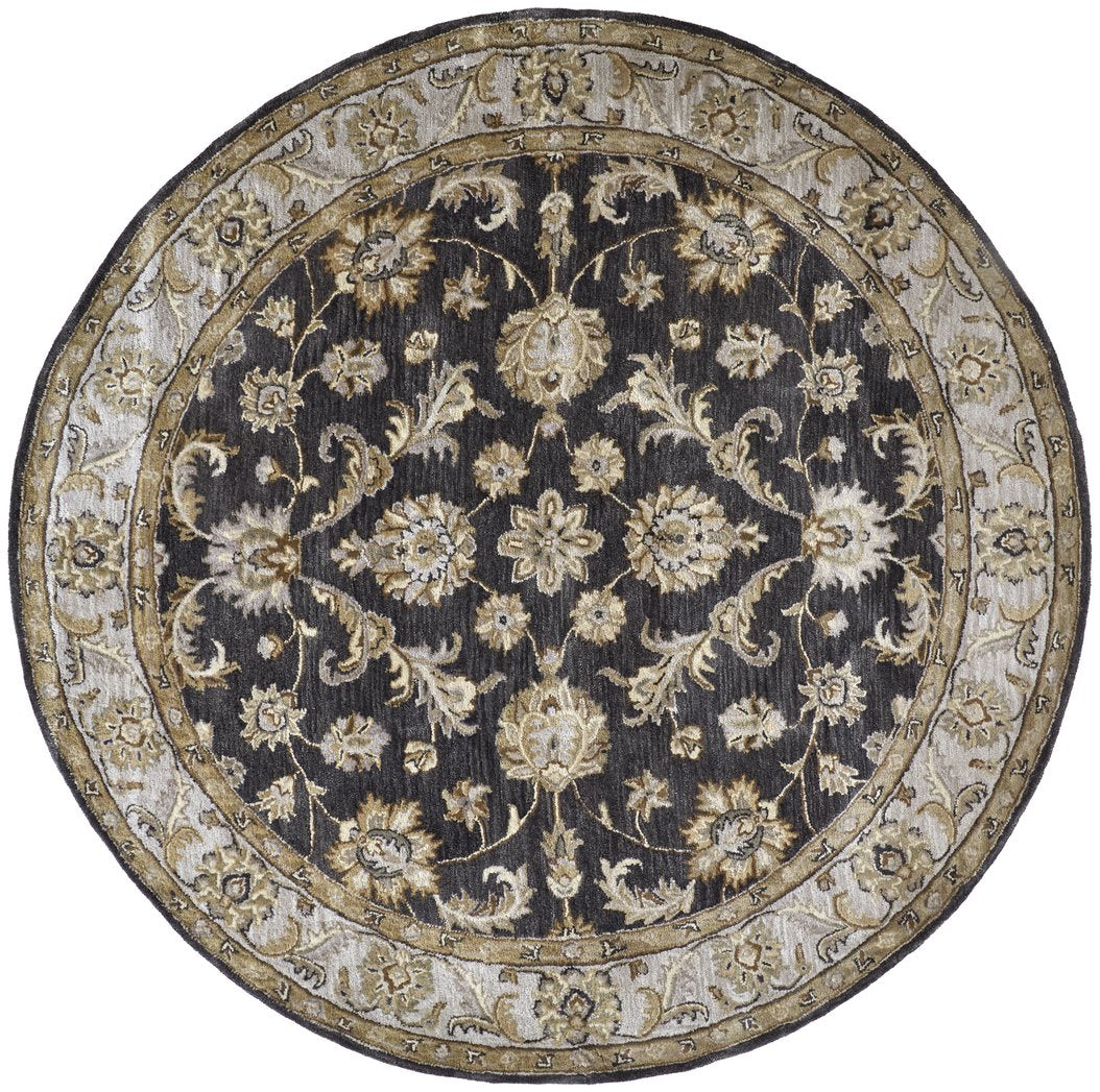 Eaton Hand-Tufted Wool Rug: Timeless Persian Design for Elegant Home Decor