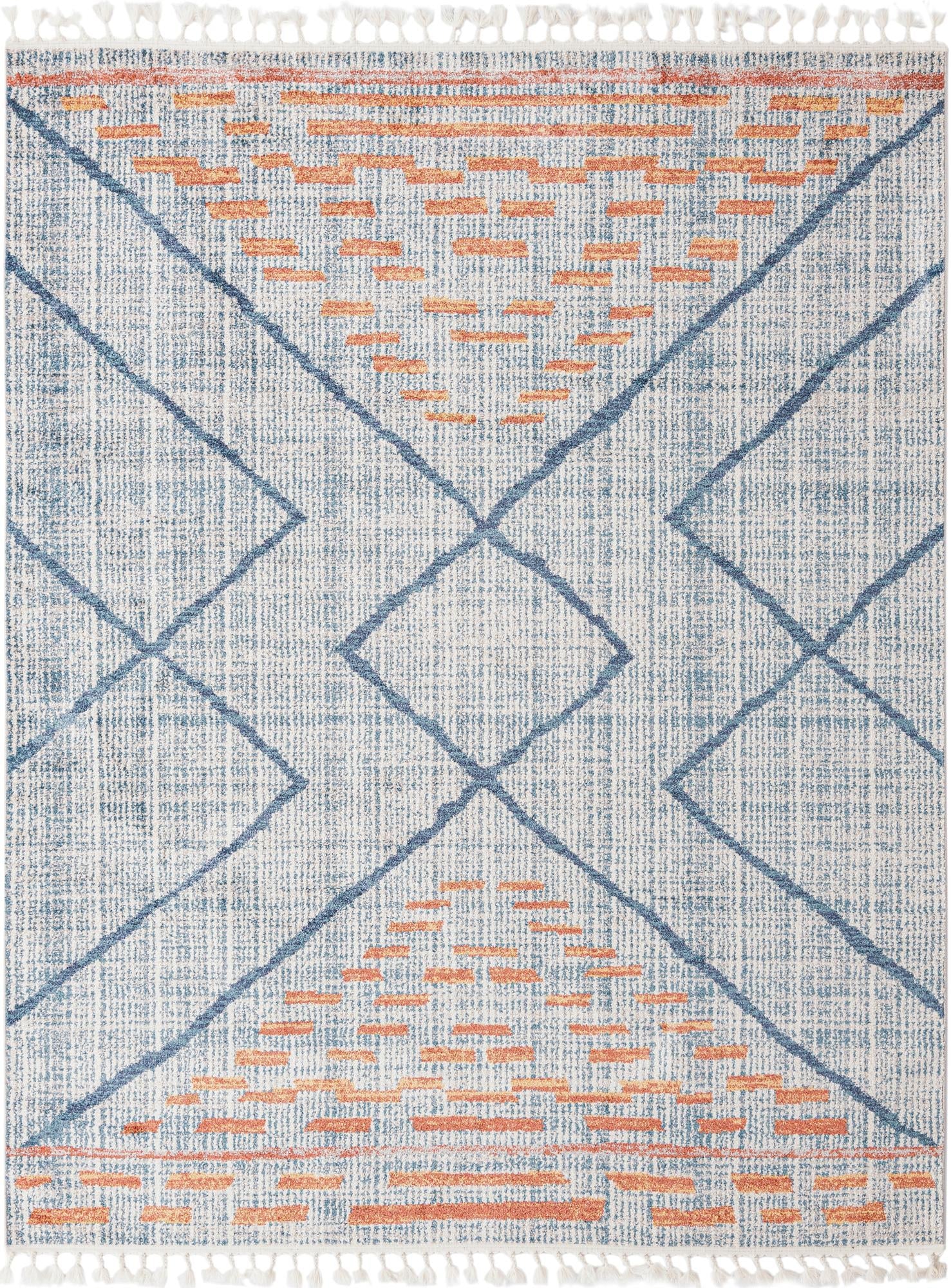 Aramis Tribal Area Rug - Featuring a Striking Geometric Design, Soft and Plush Polypropylene Pile, Easy Maintenance, and Durability for All Indoor Spaces