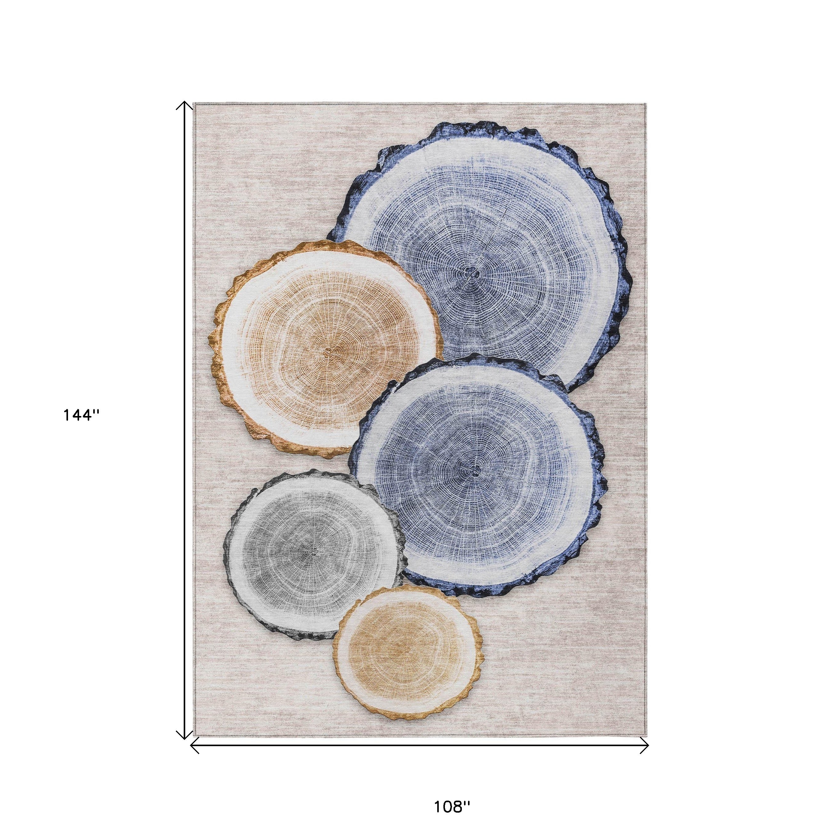 Stylish and Washable Faux Wood Design Outdoor and Indoor Runner Rug with Stain Resistance and Non-Skid Feature