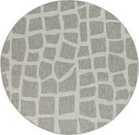 Elegant Gray Abstract Rug for Indoor & Outdoor Use - Modern Comfort & Style