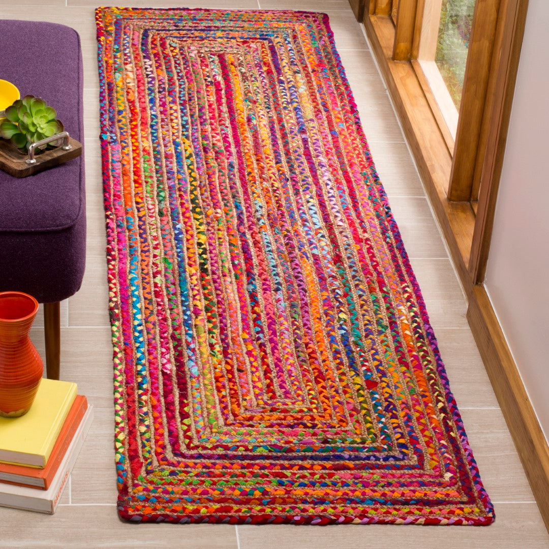 Cape Handmade Natural Fiber Floor Rug - Soft and Textured Coastal-Style Rug Ideal for Beach Houses or Urban Residences