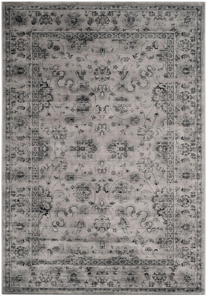 Exquisite Vintage-Style Power Loomed Area Rug Featuring an Elegant Floral Design - Soft, Durable, and Boasting Timeless Allure