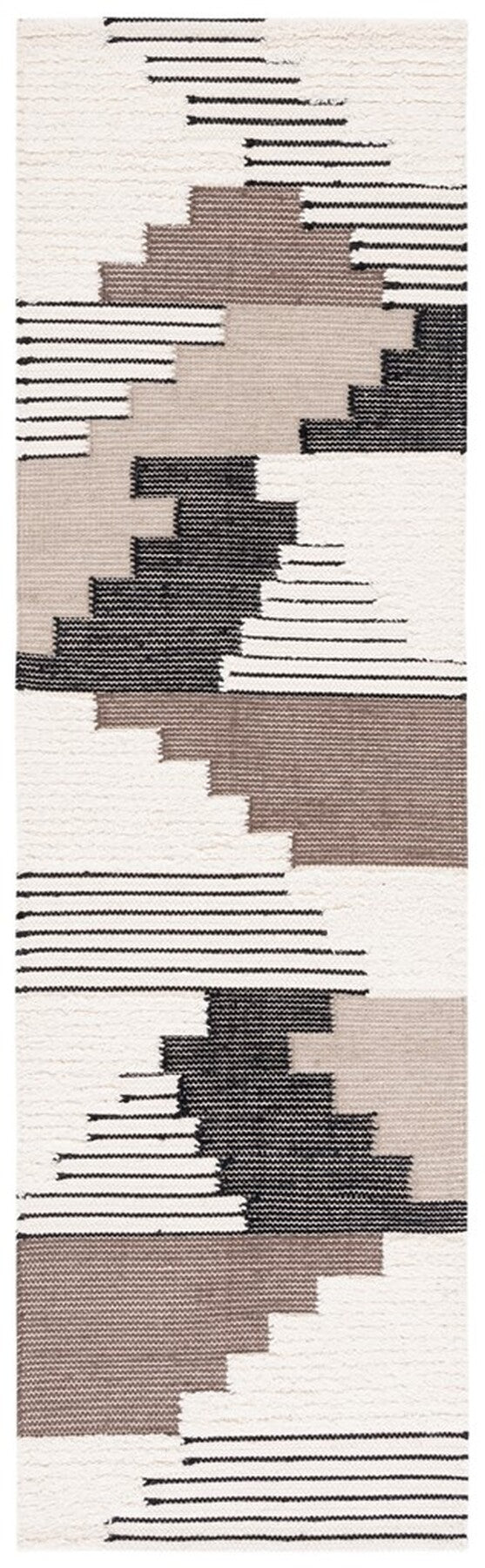 Exquisite Hand - Woven Wool and Cotton Area Rug from India - A Sumptuous and Elegant Addition for Your Home Decor