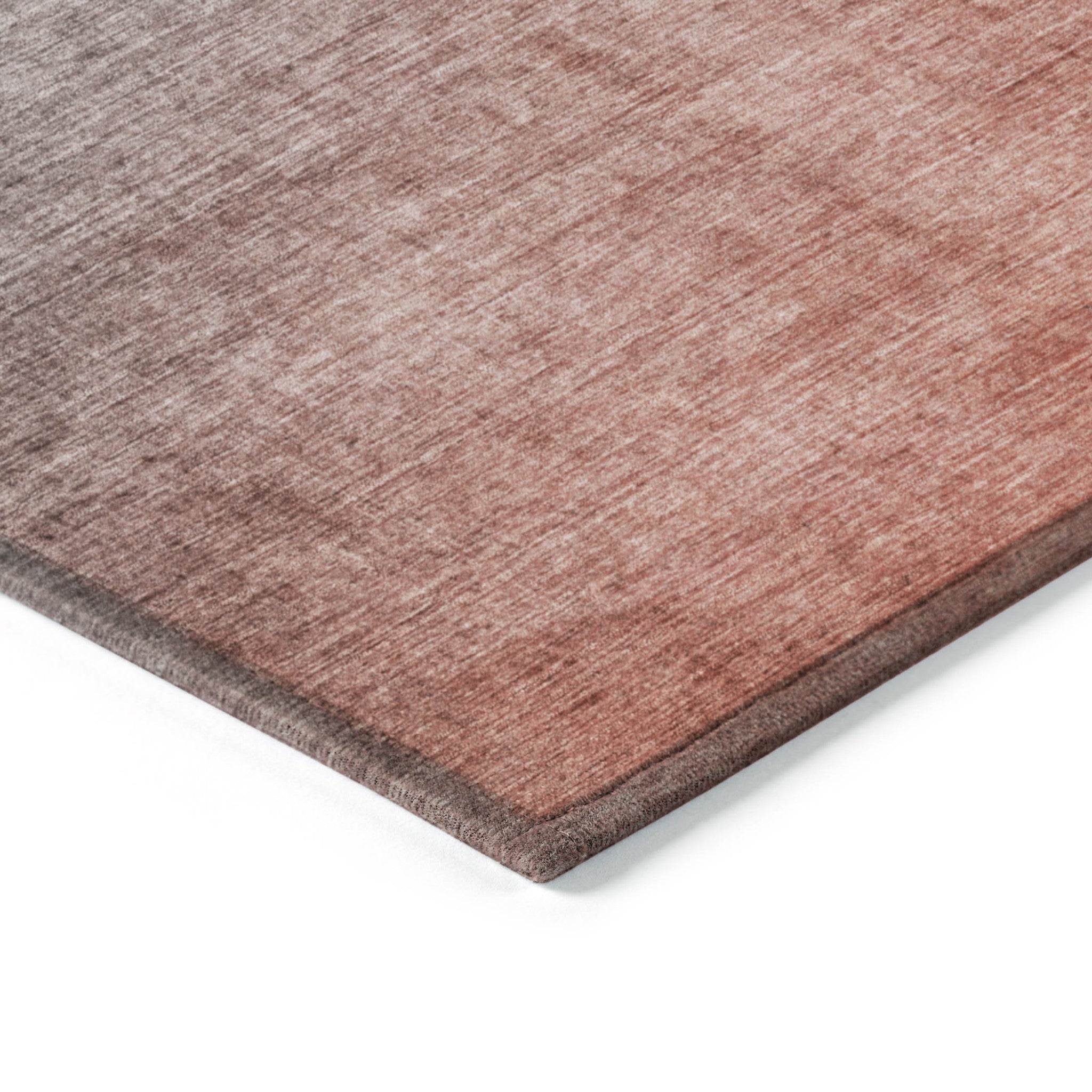 Stylish Ombre Teal and Red Orange Washable and Stain - Resistant Runner Outdoor Rugs for Both Indoor and Outdoor Decor