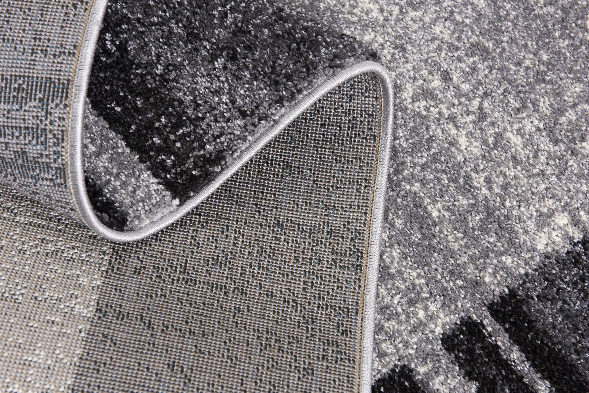 Stylish and Durable Gray Modern Bordered Area Rug for Sophisticated and Contemporary Living Spaces - Low-Maintenance and Ideal for Multiple Rooms