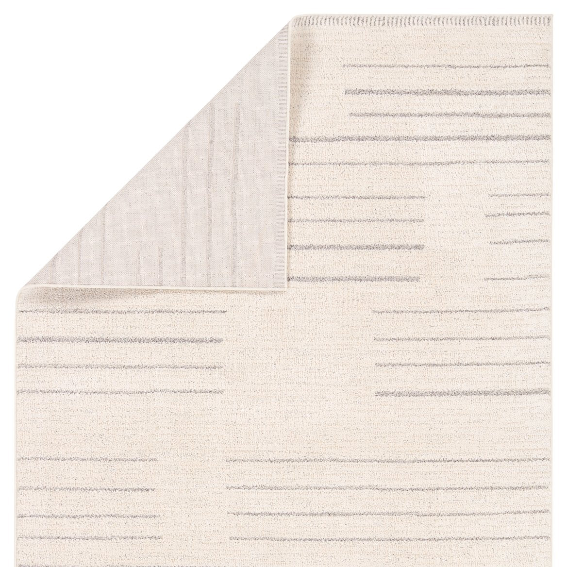 Ziyad Lumall ZIY04 Indoor Polyester and Polypropylene Power-loomed Machine-made Striped Rug with Lines Design