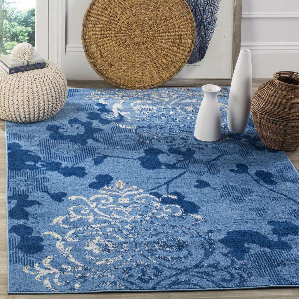 Turkish Premium Power - Loomed Polypropylene Pile Rug with Stylish Jute Backing