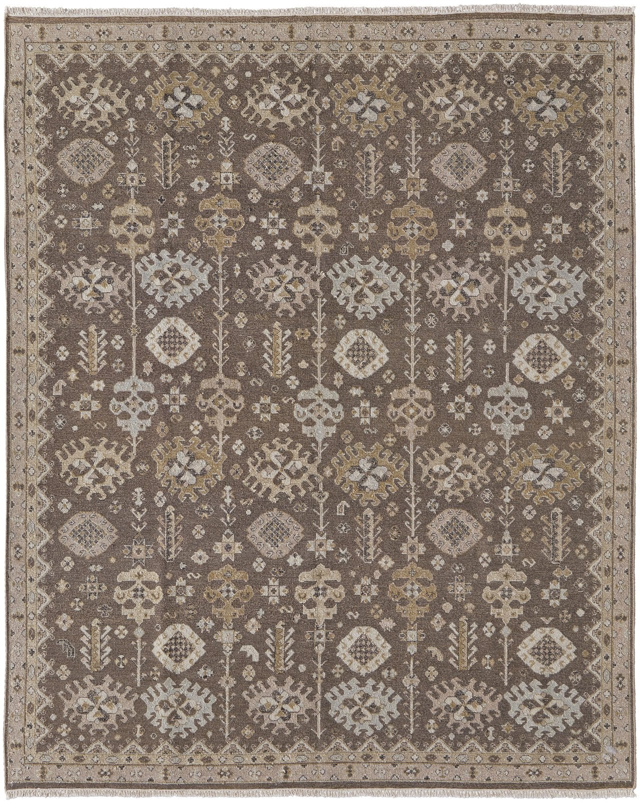 Corbitt Classic Hand - Knotted 100% Wool Oriental Persian - Inspired Rug for Everlasting and Elegant Living Spaces