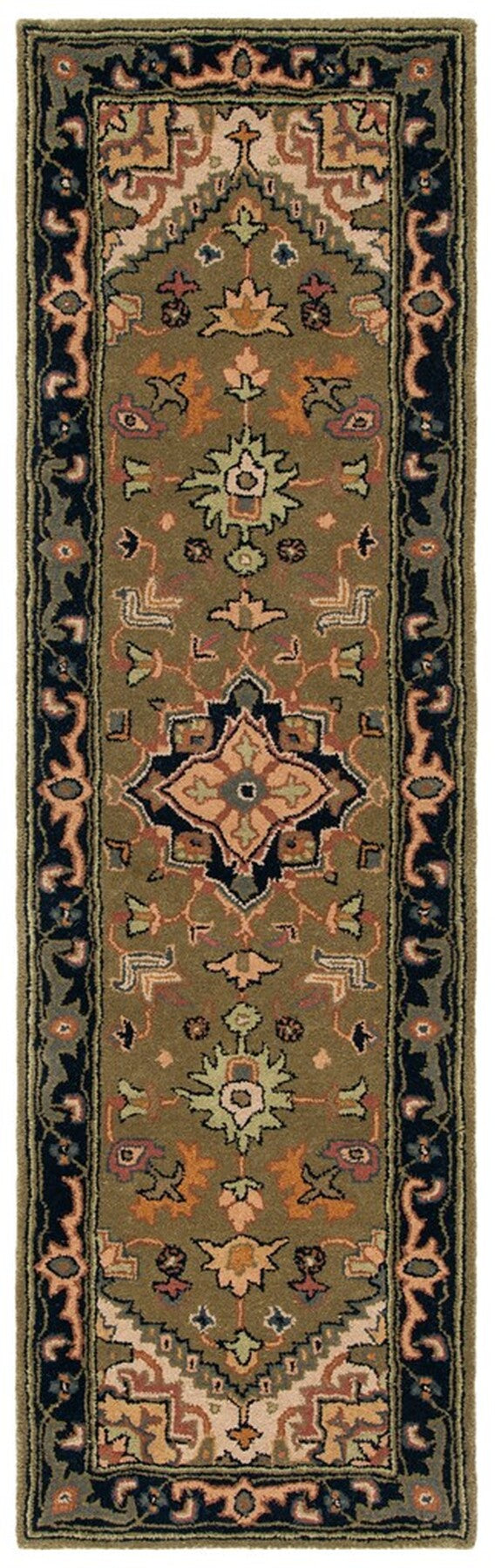 Exquisite Heritage Hand - Tufted Luxury Wool Pile Area Rug for Elegant Home Decor with Abundant Textures and Stylish Appeal