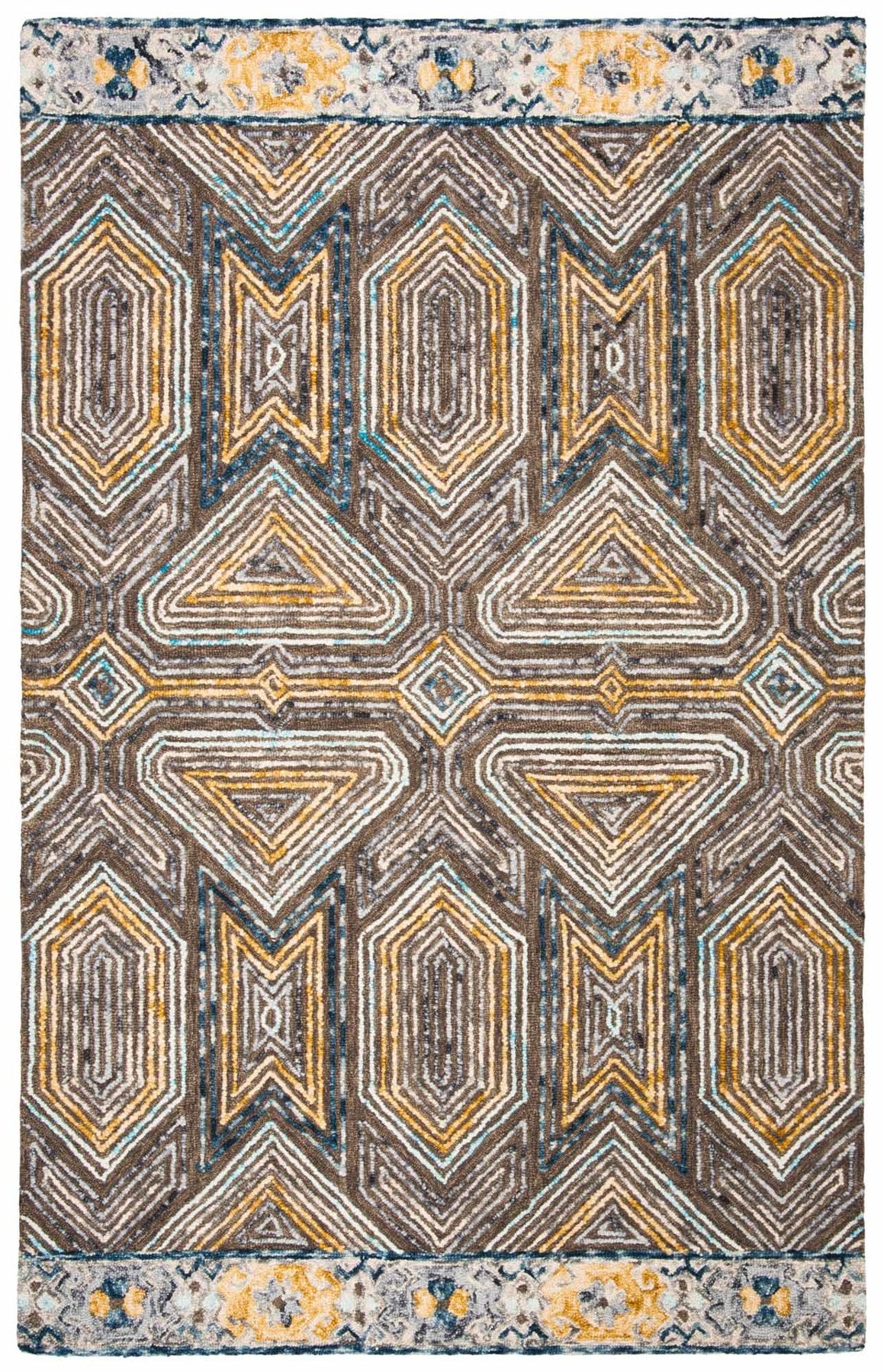Trace 518 Modern Hand-Tufted Luxury Wool Pile Area Rug for Elegant and Stylish Home Decoration