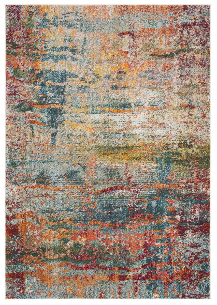 Stylish Contemporary Monaco 262 Flat Weave Polypropylene Area Rug for Modern Interior Spaces
