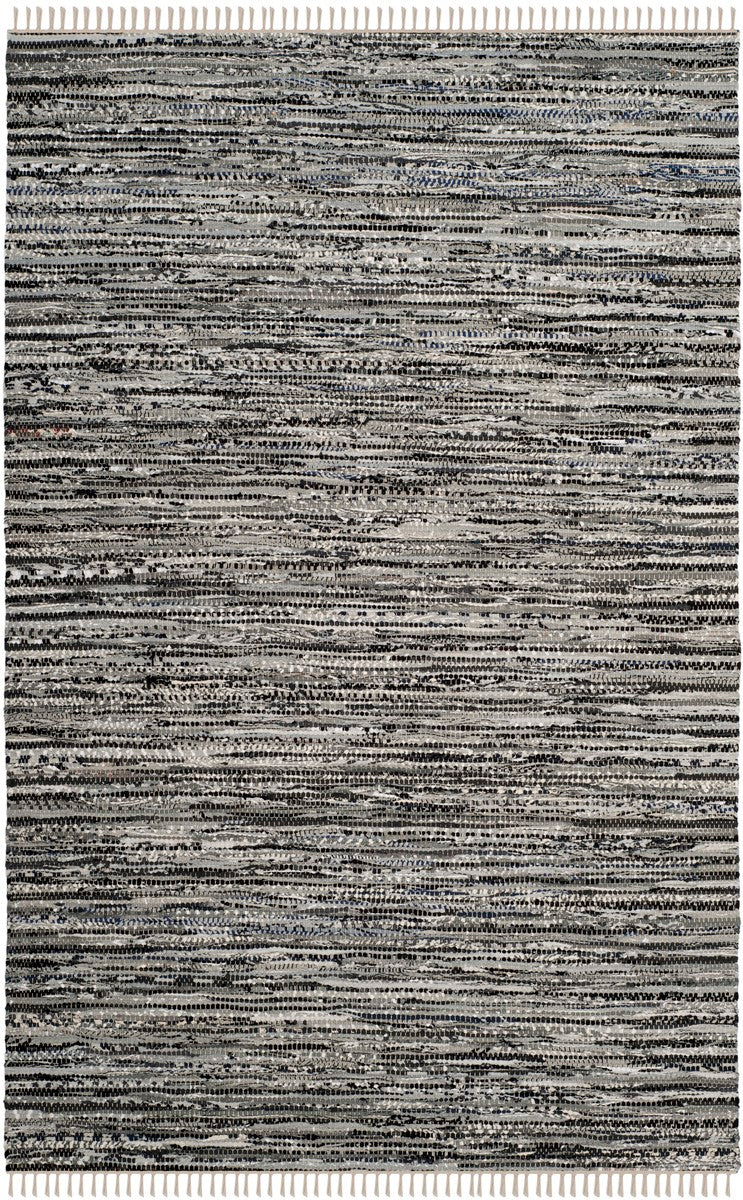 Handmade Artisan Woven Cotton Pile Rag Rug - Stunning Vibrant Textural Design for a Touch of Casual Elegance in Your Home